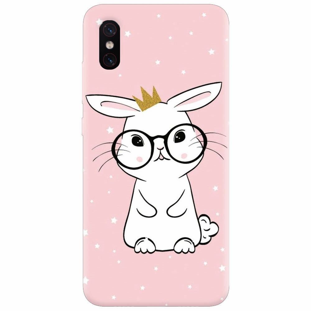 Husa silicon pentru Xiaomi Mi 8 Pro, Cute Rabbit