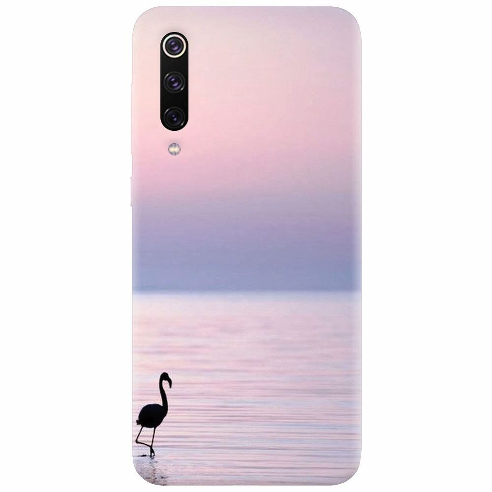 Husa silicon pentru Xiaomi Mi 9, Flaminsgo Sunset