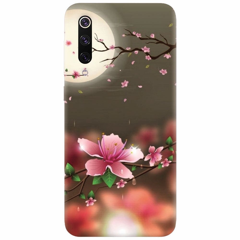Husa silicon pentru Xiaomi Mi 9, Flowers 101