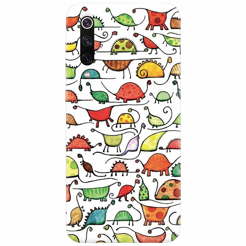 Husa silicon pentru Xiaomi Mi 9, Dino