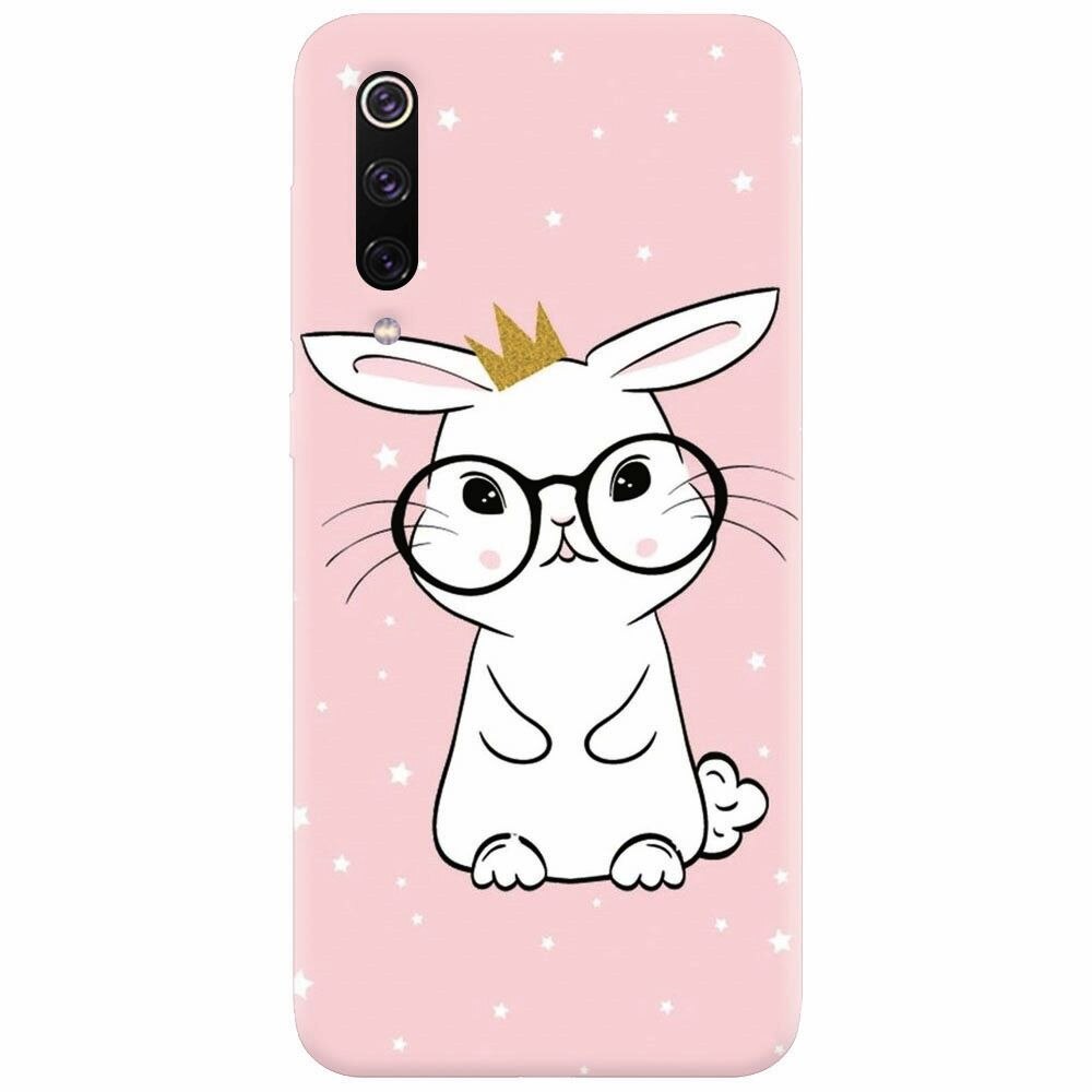 Husa silicon pentru Xiaomi Mi 9, Cute Rabbit
