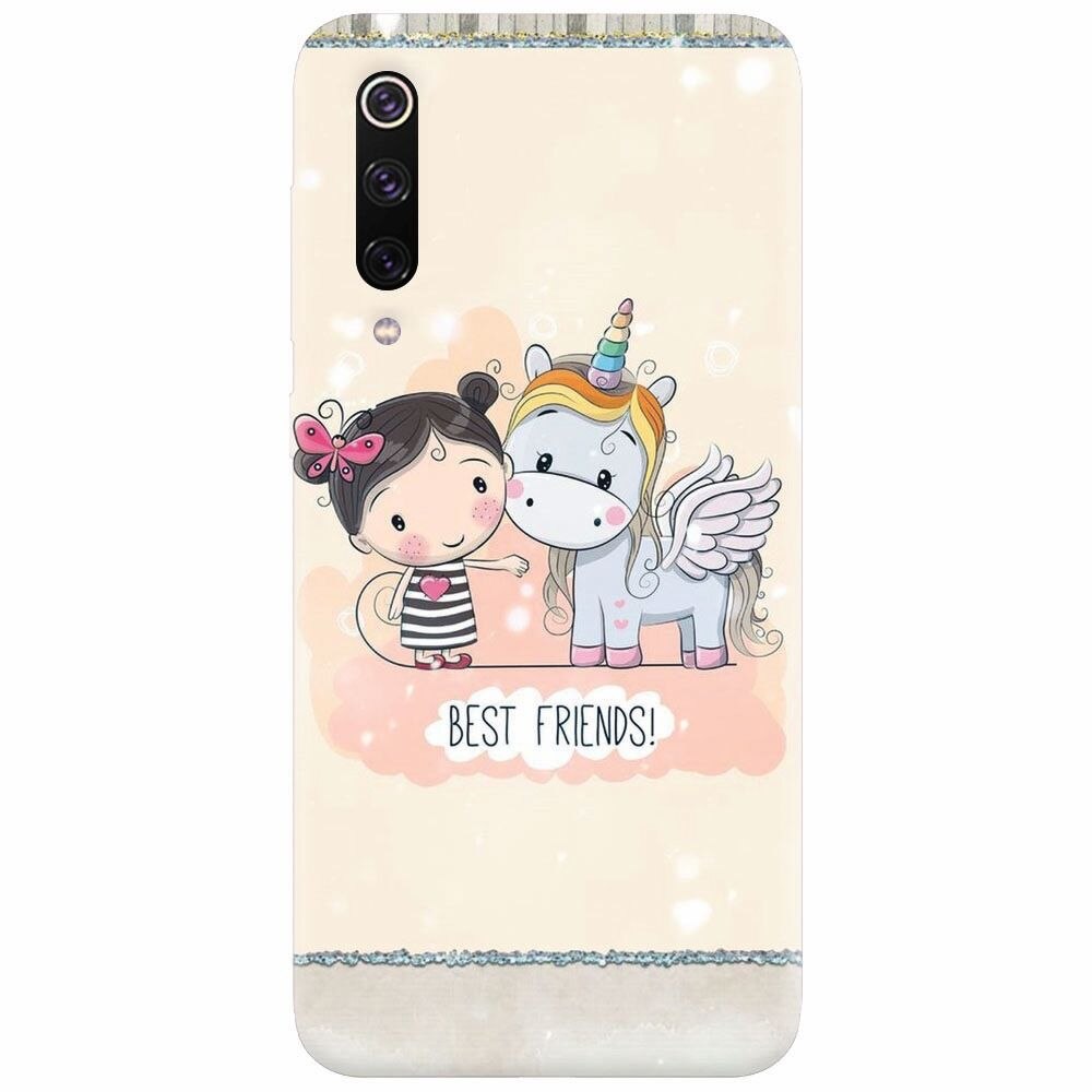 Husa silicon pentru Xiaomi Mi 9, Best Friends