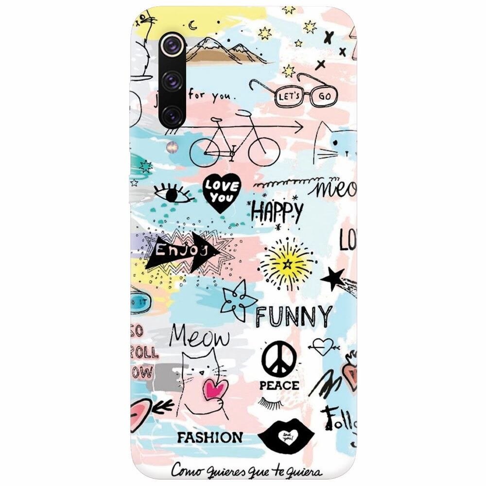 Husa silicon pentru Xiaomi Mi 9, Enjoy