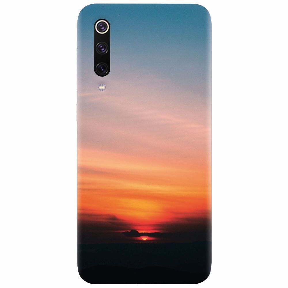 Husa silicon pentru Xiaomi Mi 9, Calm Clouds