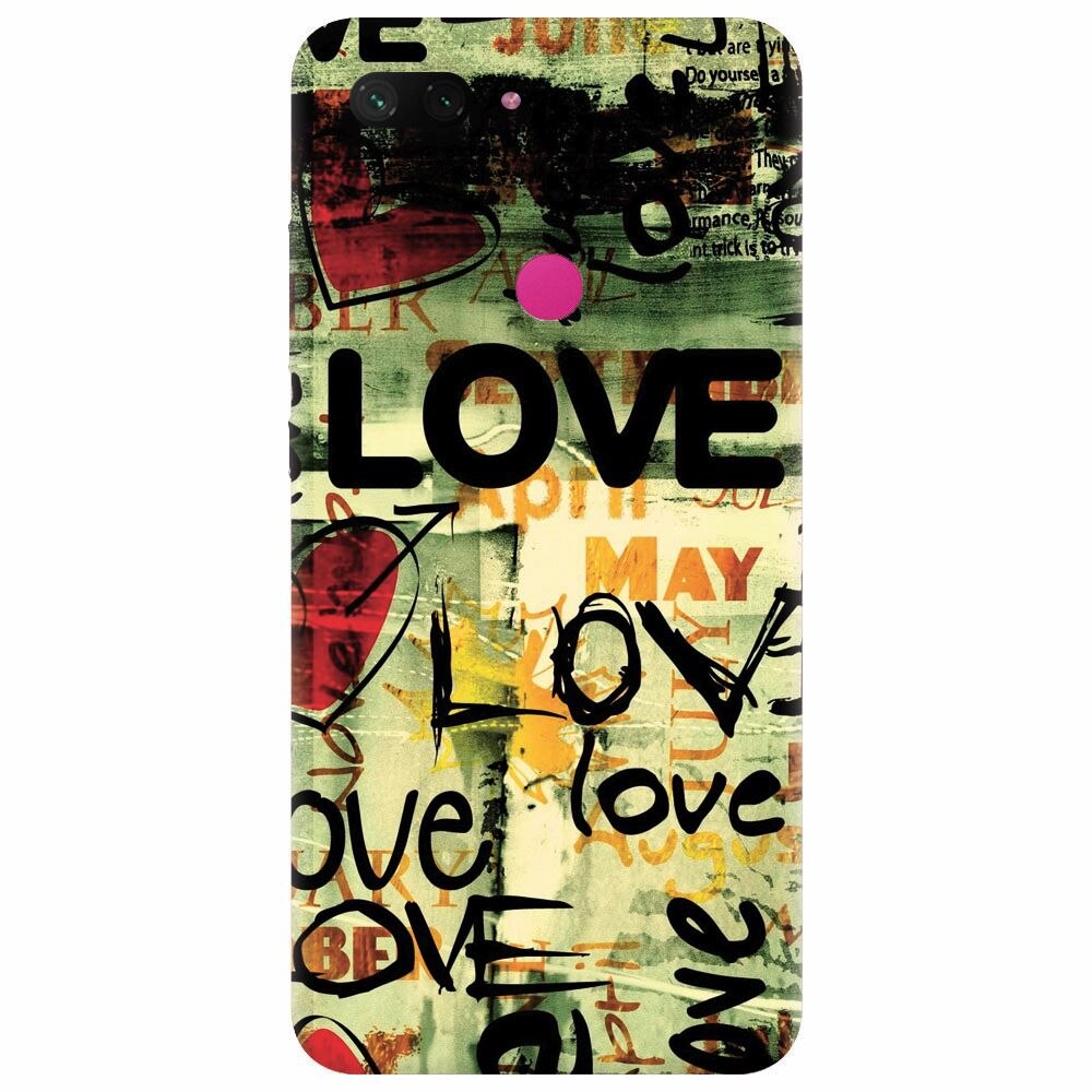 Husa silicon pentru Xiaomi Mi 8 Lite, Love Artwork