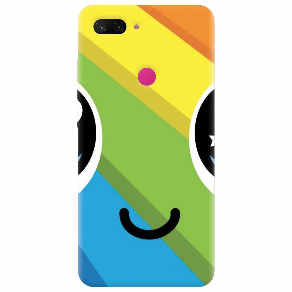 Husa silicon pentru Xiaomi Mi 8 Lite, Happy Face