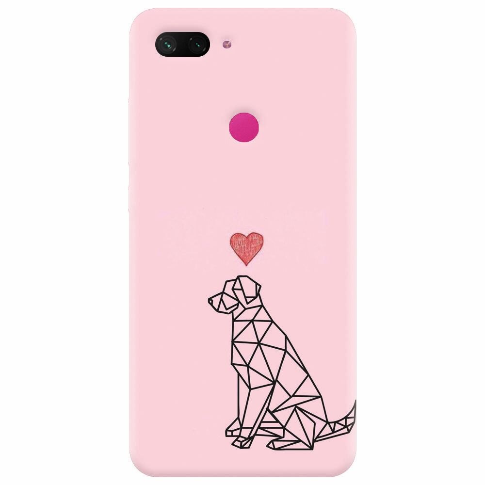 Husa silicon pentru Xiaomi Mi 8 Lite, Love Dog