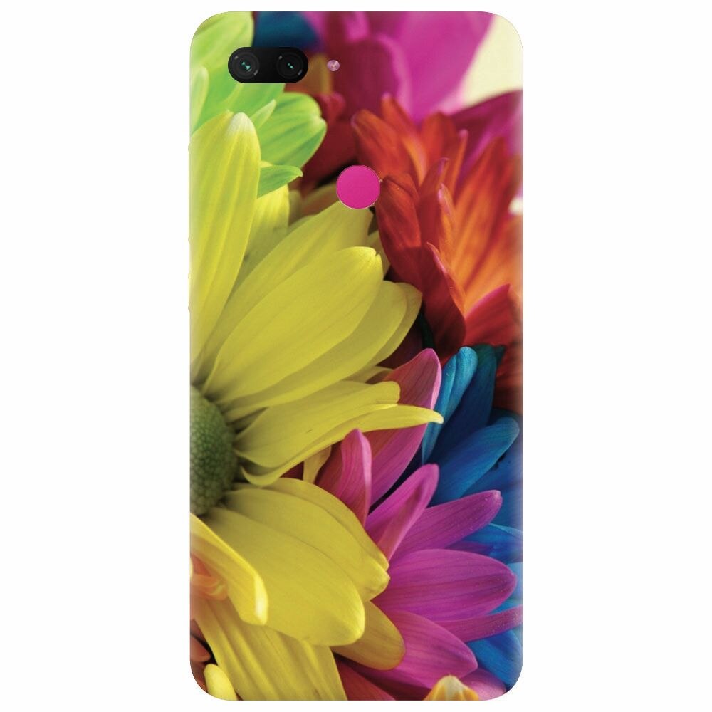 Husa silicon pentru Xiaomi Mi 8 Lite, Flower