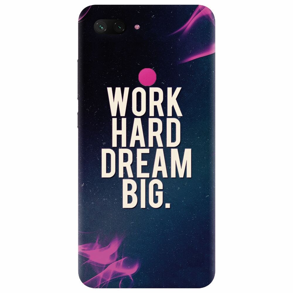 Husa silicon pentru Xiaomi Mi 8 Lite, Dream Big