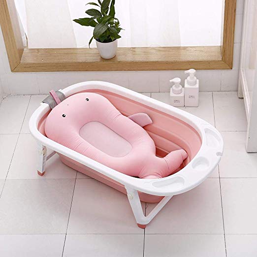 Hamac Cadita Little Mom Baby Bath Cushion Wale Pink Emag Ro