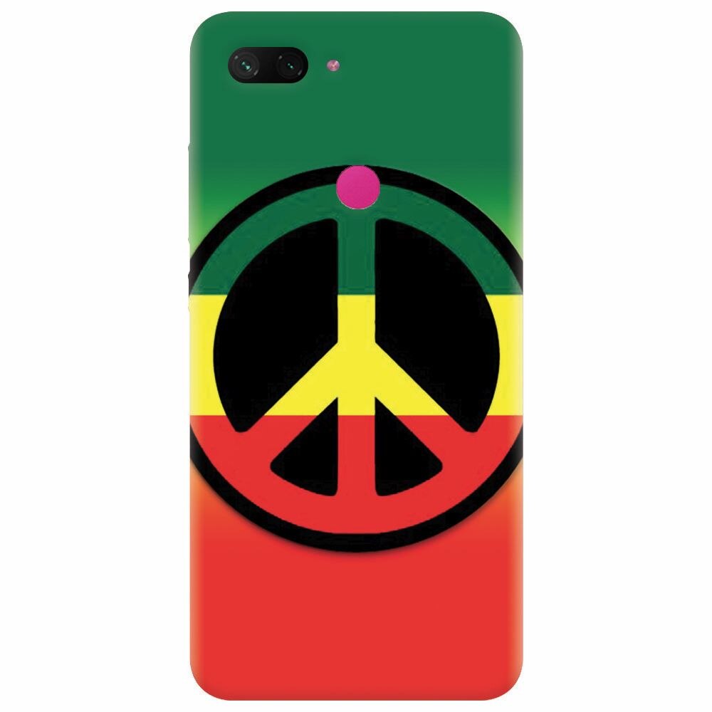 Husa silicon pentru Xiaomi Mi 8 Lite, Peace