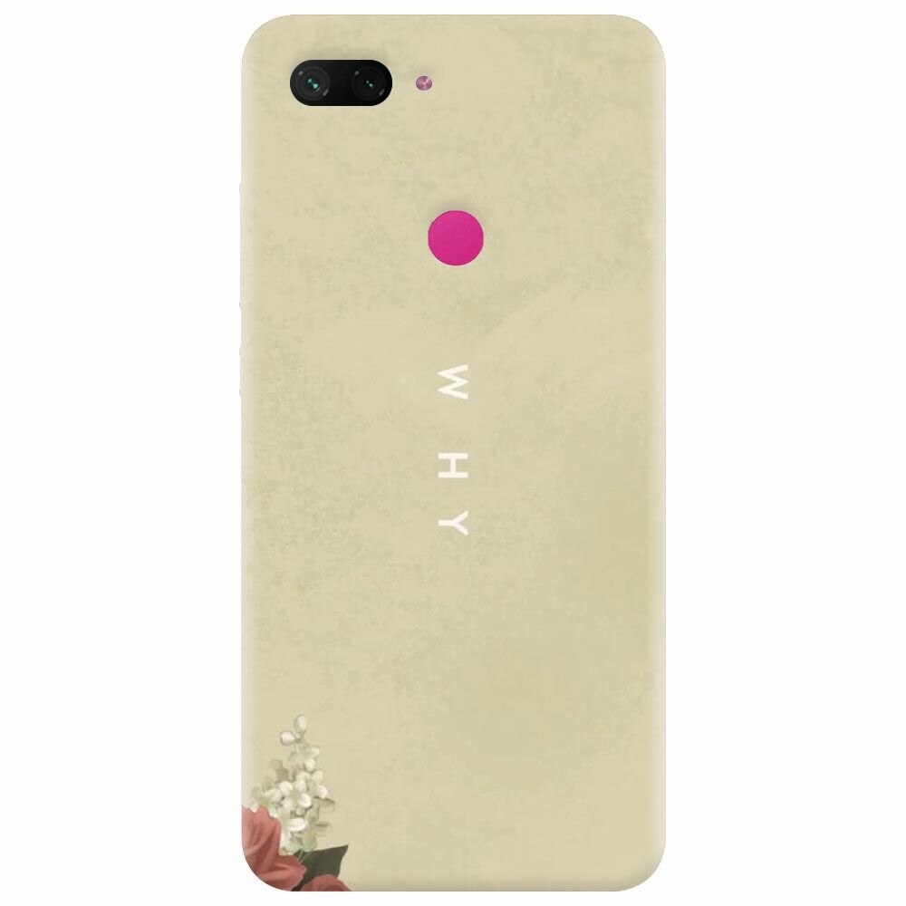 Husa silicon pentru Xiaomi Mi 8 Lite, Why