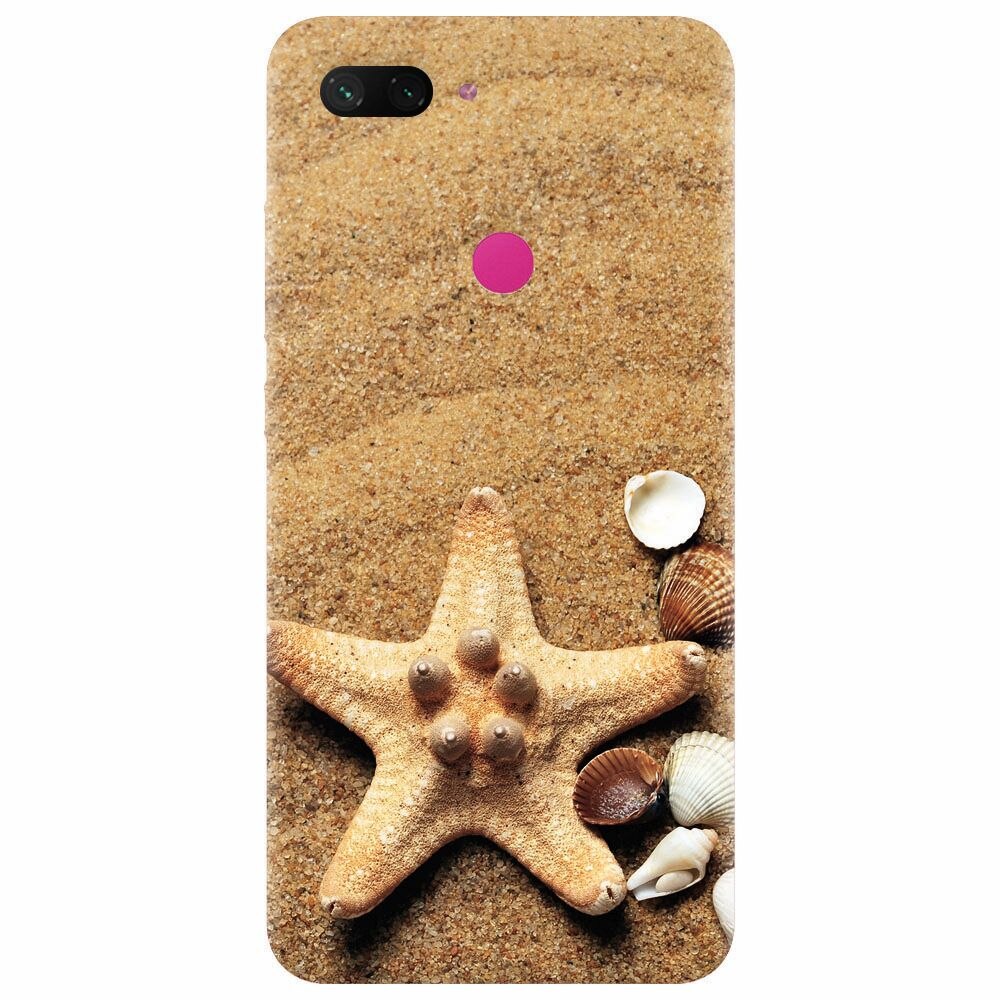 Husa silicon pentru Xiaomi Mi 8 Lite, Sea Shells