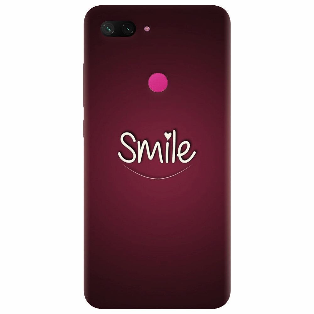 Husa silicon pentru Xiaomi Mi 8 Lite, Smile Love
