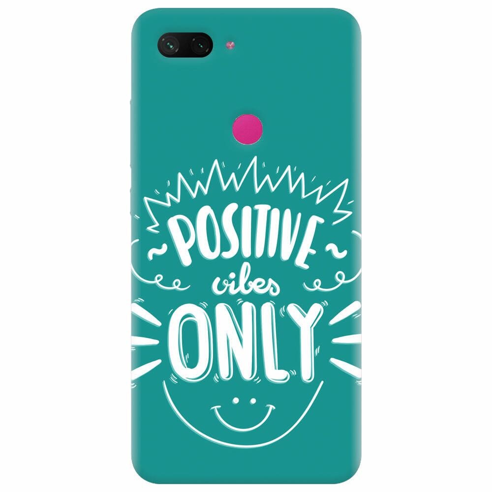 Husa silicon pentru Xiaomi Mi 8 Lite, Positive Vibes