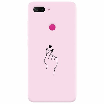 Husa silicon pentru Xiaomi Mi 8 Lite, Simple Love Husa silicon pentru Xiaomi Mi 8 Lite, Simple Love