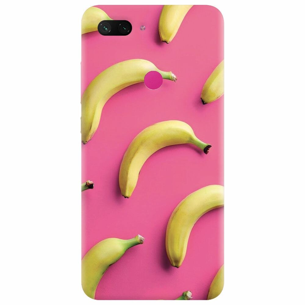 Husa silicon pentru Xiaomi Mi 8 Lite, Banana