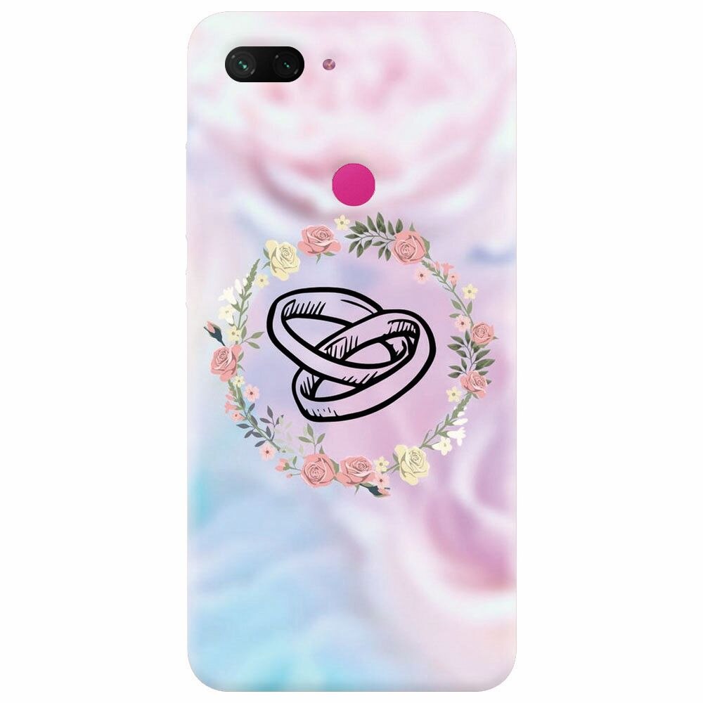 Husa silicon pentru Xiaomi Mi 8 Lite, Rings