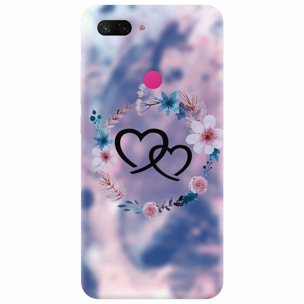 Husa silicon pentru Xiaomi Mi 8 Lite, Love 002