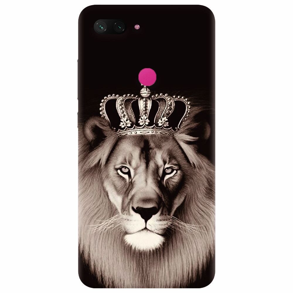 Husa silicon pentru Xiaomi Mi 8 Lite, Lion King