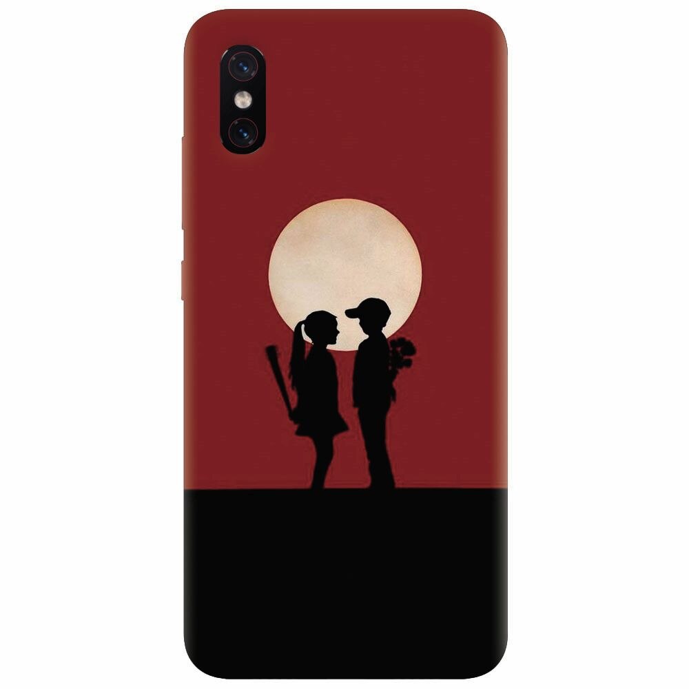 Husa silicon pentru Xiaomi Mi 8 Pro, Boy Girl Love Story