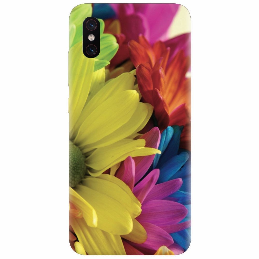 Husa silicon pentru Xiaomi Mi 8 Pro, Flower