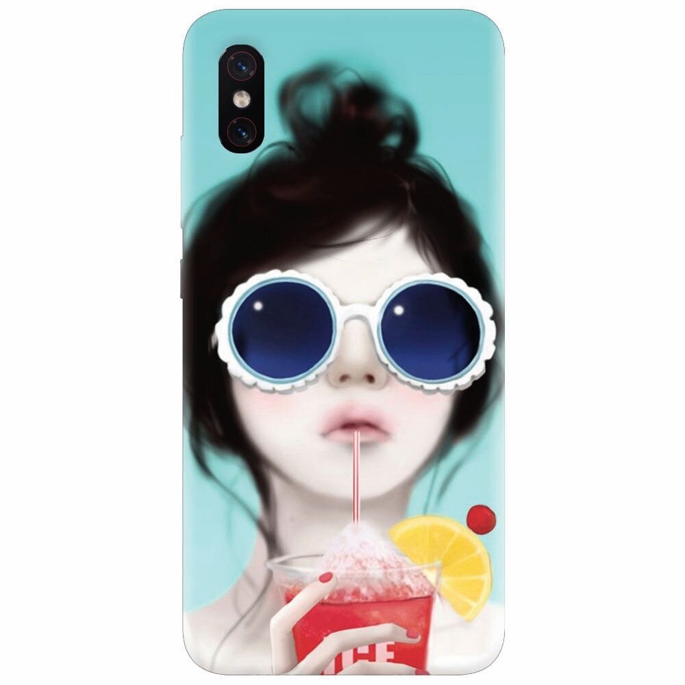 Husa silicon pentru Xiaomi Mi 8 Pro, Cute Girly 001