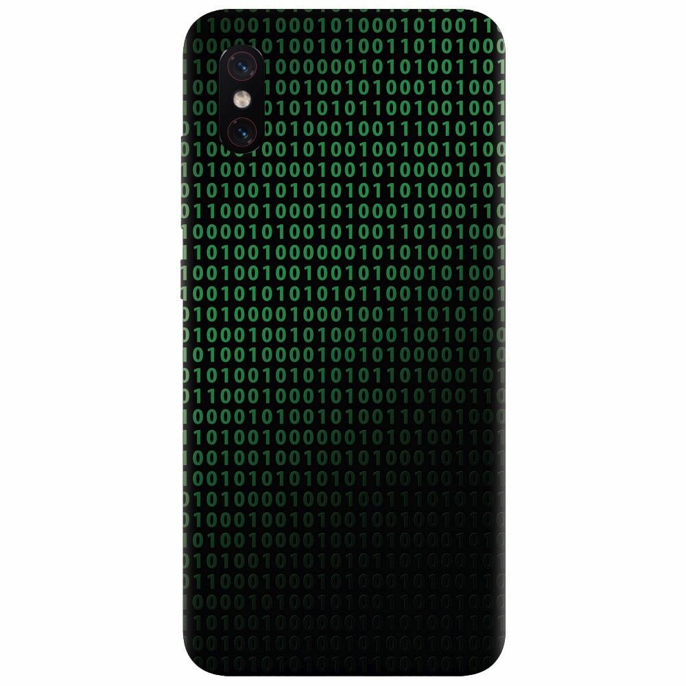 Husa silicon pentru Xiaomi Mi 8 Pro, Binary Code