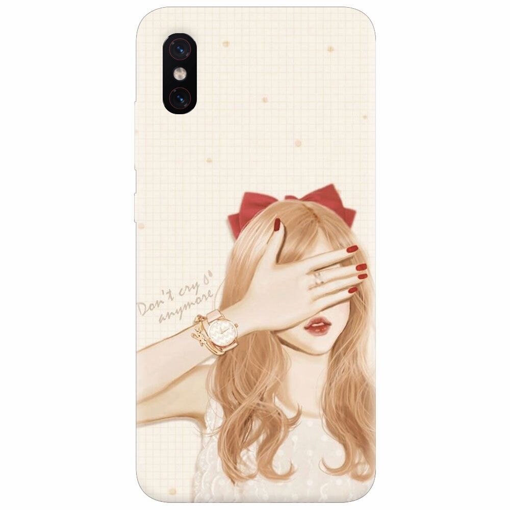 Husa silicon pentru Xiaomi Mi 8 Pro, Dont Cry Anymore