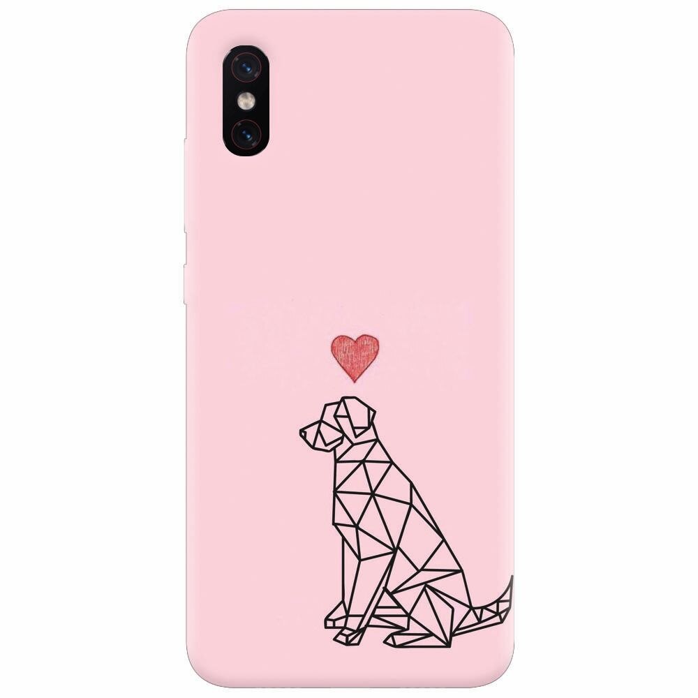 Husa silicon pentru Xiaomi Mi 8 Pro, Love Dog