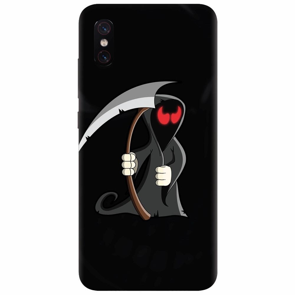 Husa silicon pentru Xiaomi Mi 8 Pro, Grim Reaper