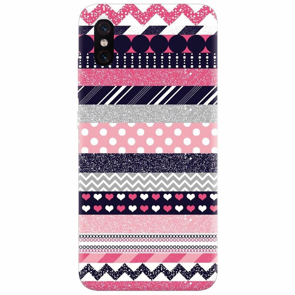 Husa silicon pentru Xiaomi Mi 8 Pro, Love Pattern