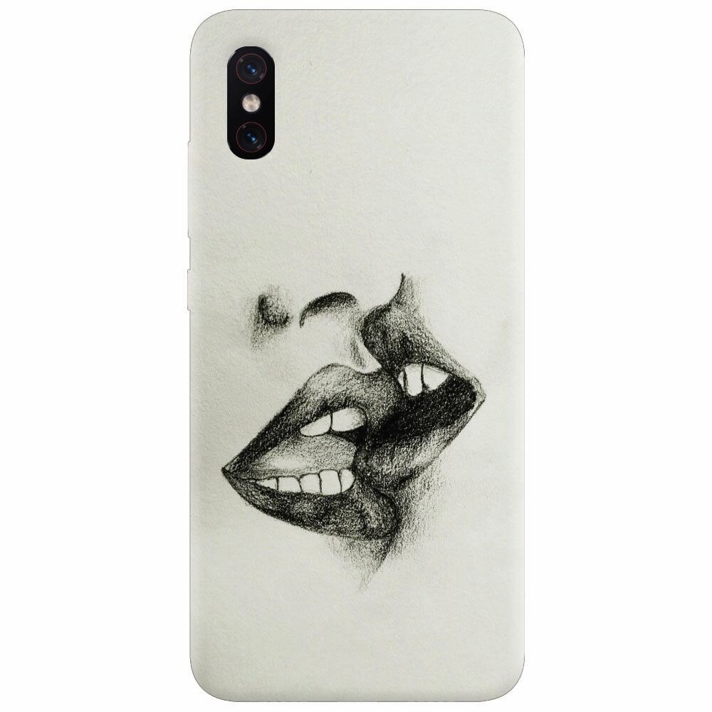 Husa silicon pentru Xiaomi Mi 8 Pro, Kiss