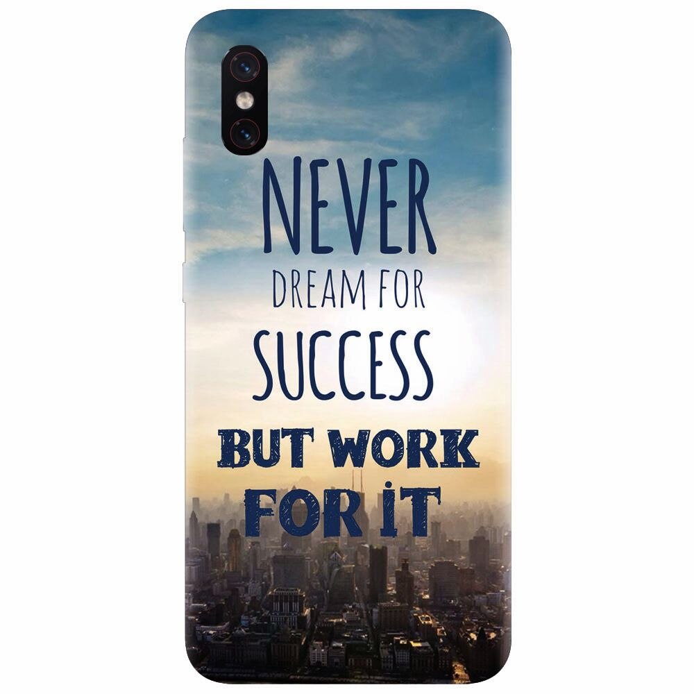 Husa silicon pentru Xiaomi Mi 8 Pro, Never Dream