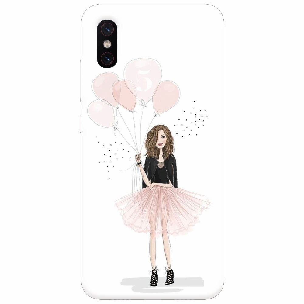 Husa silicon pentru Xiaomi Mi 8 Pro, Happy Aniversary