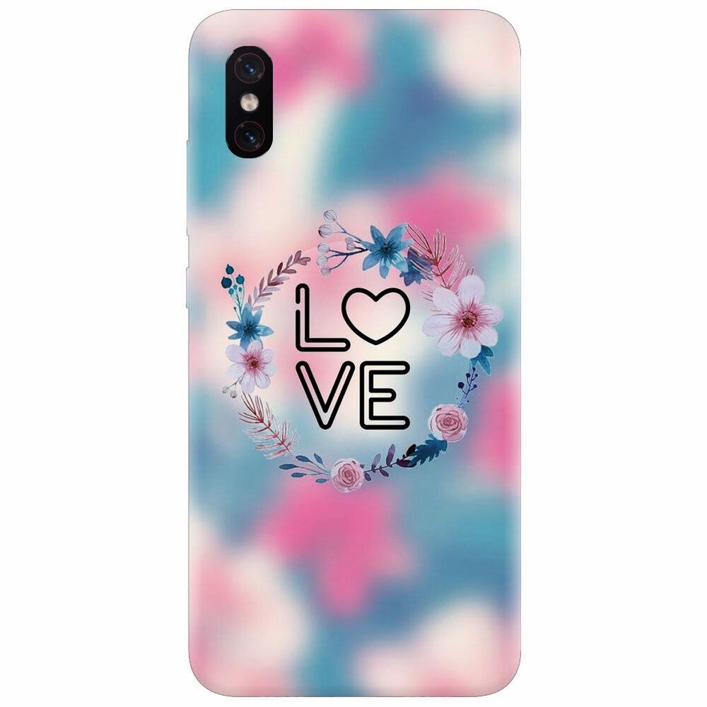 Husa silicon pentru Xiaomi Mi 8 Pro, Love 001