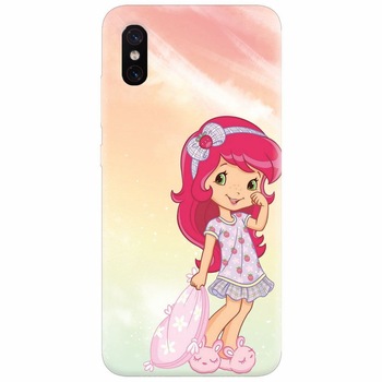 Husa silicon pentru Xiaomi Mi 8 Pro, Sweet Girl Husa silicon pentru Xiaomi Mi 8 Pro, Sweet Girl