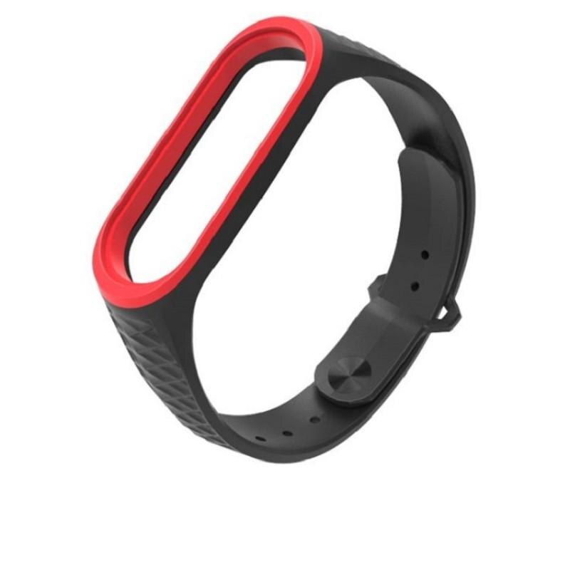 Curea silicon Tech-Protect Sporty Xiaomi Mi Band 3/4 Black/Red