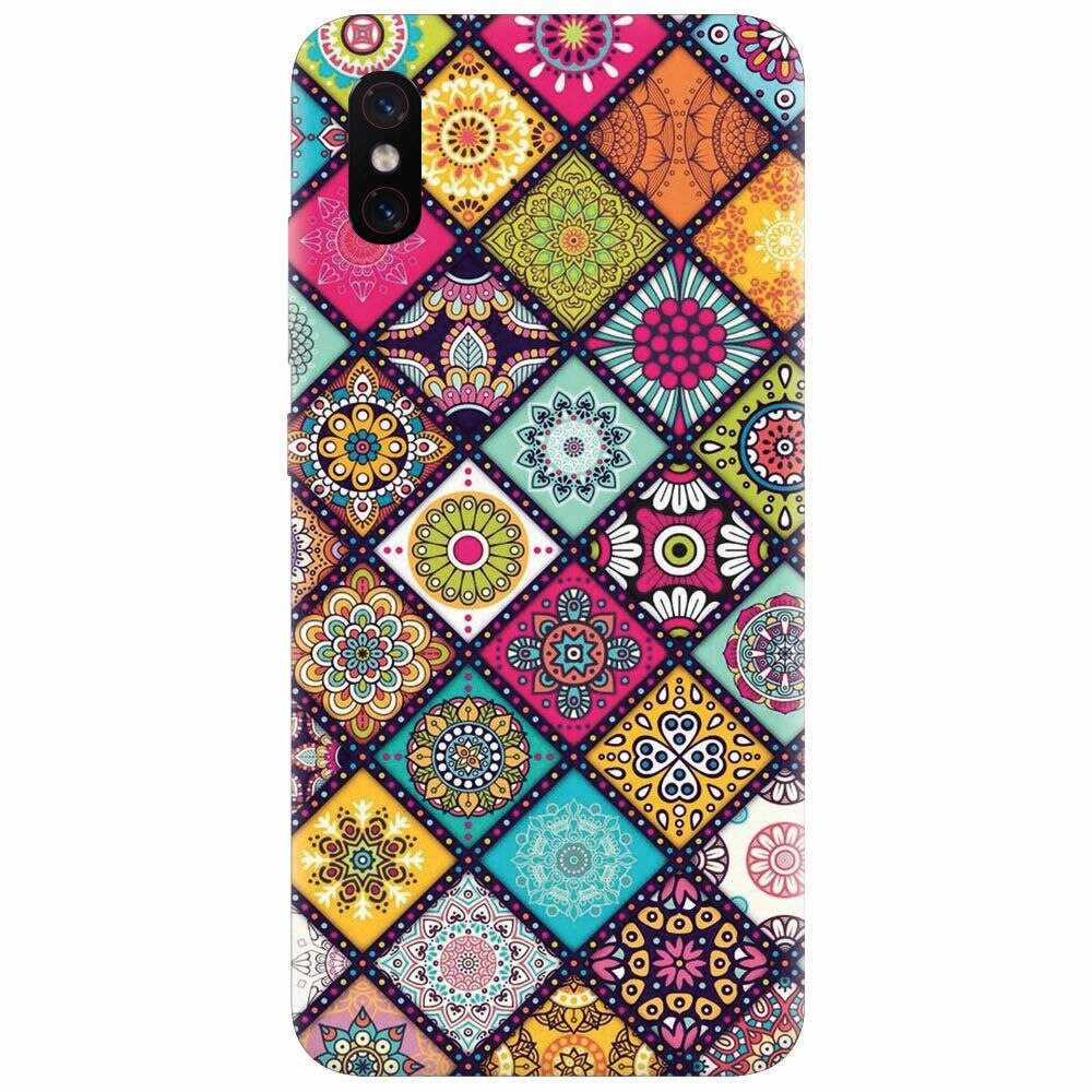 Husa silicon pentru Xiaomi Mi 8 Pro, Mandala Pattern