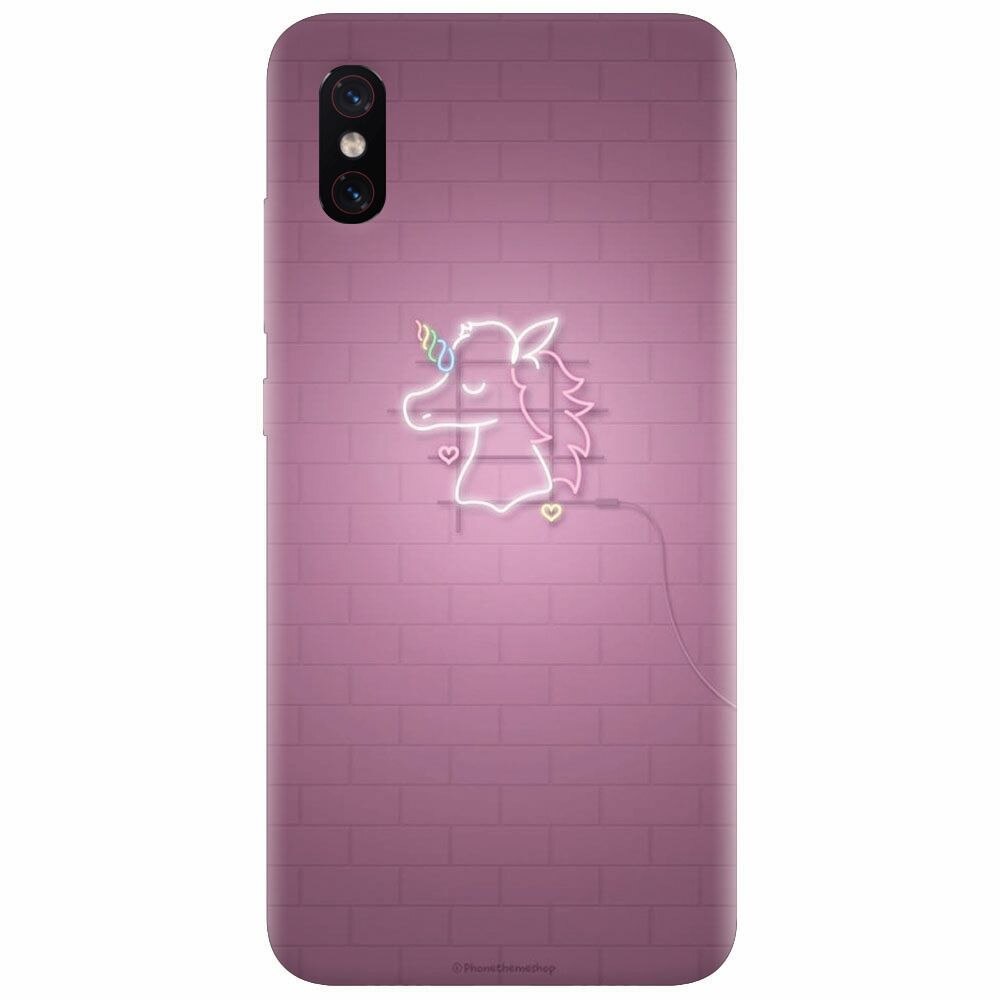 Husa silicon pentru Xiaomi Mi 8 Pro, Light Unicorn