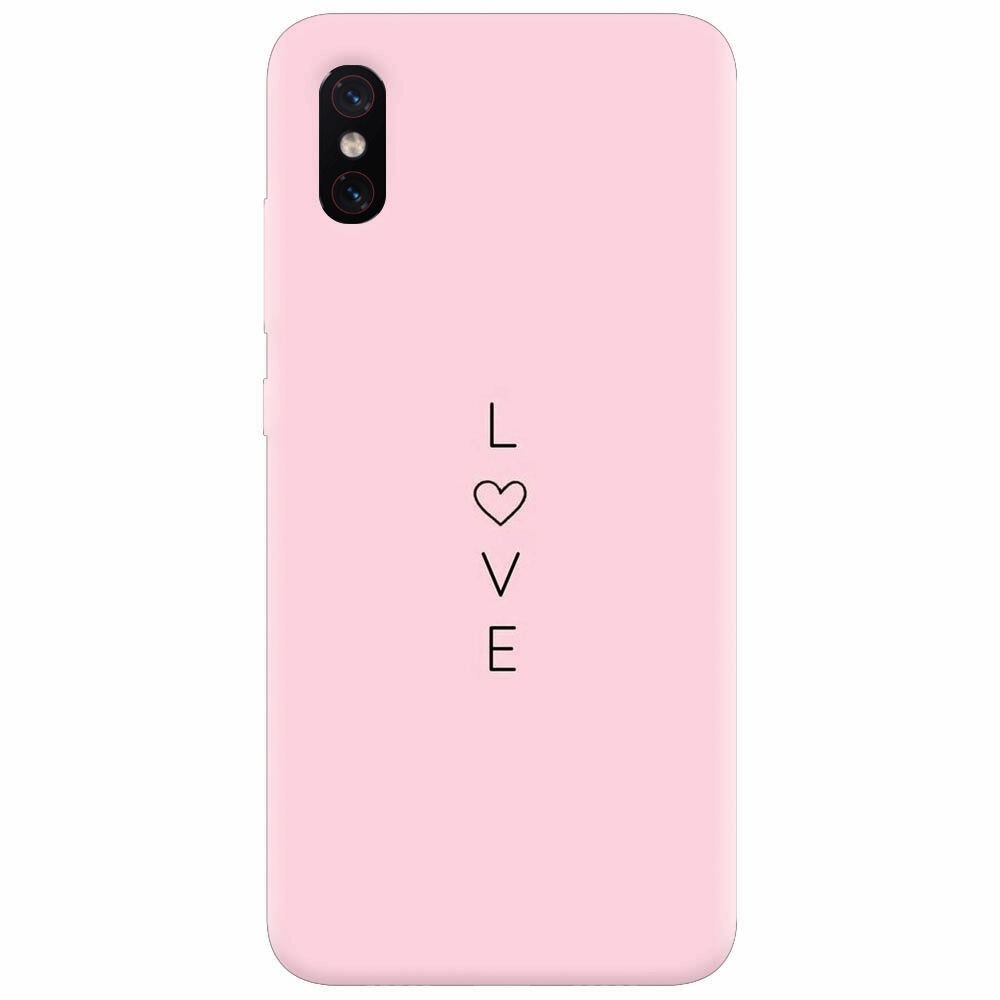 Husa silicon pentru Xiaomi Mi 8 Pro, Love