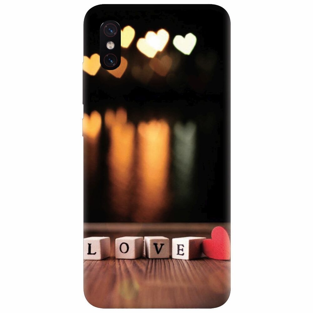 Husa silicon pentru Xiaomi Mi 8 Pro, Love 003