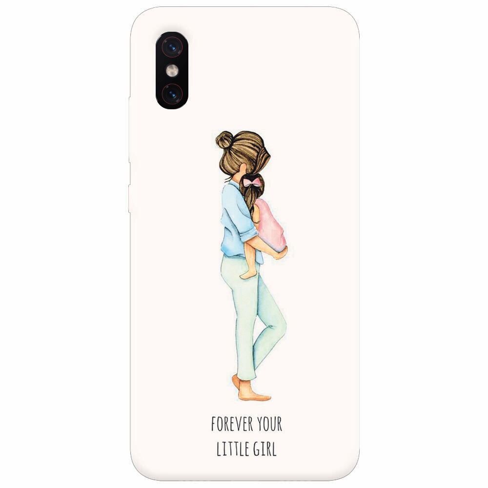 Husa silicon pentru Xiaomi Mi 8 Pro, Forever Little Girl