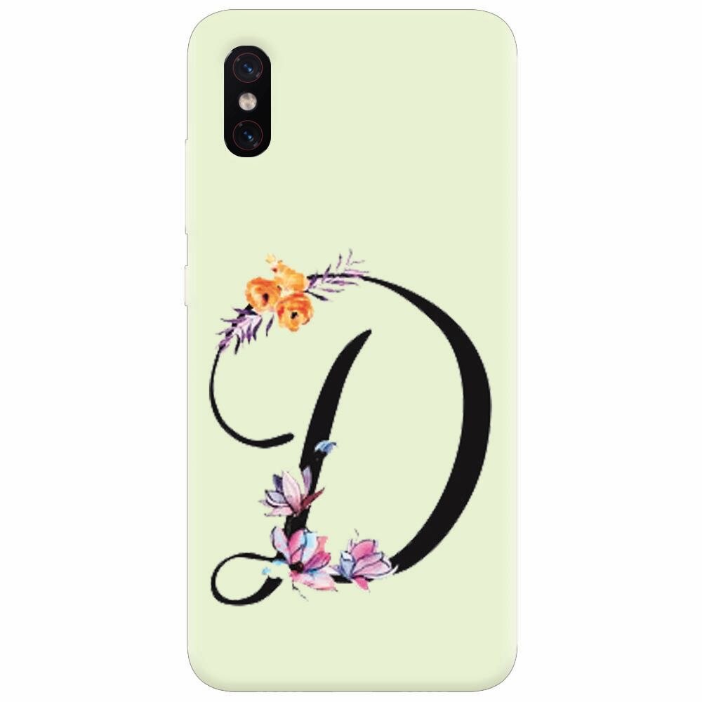 Husa silicon pentru Xiaomi Mi 8 Pro, Litera D