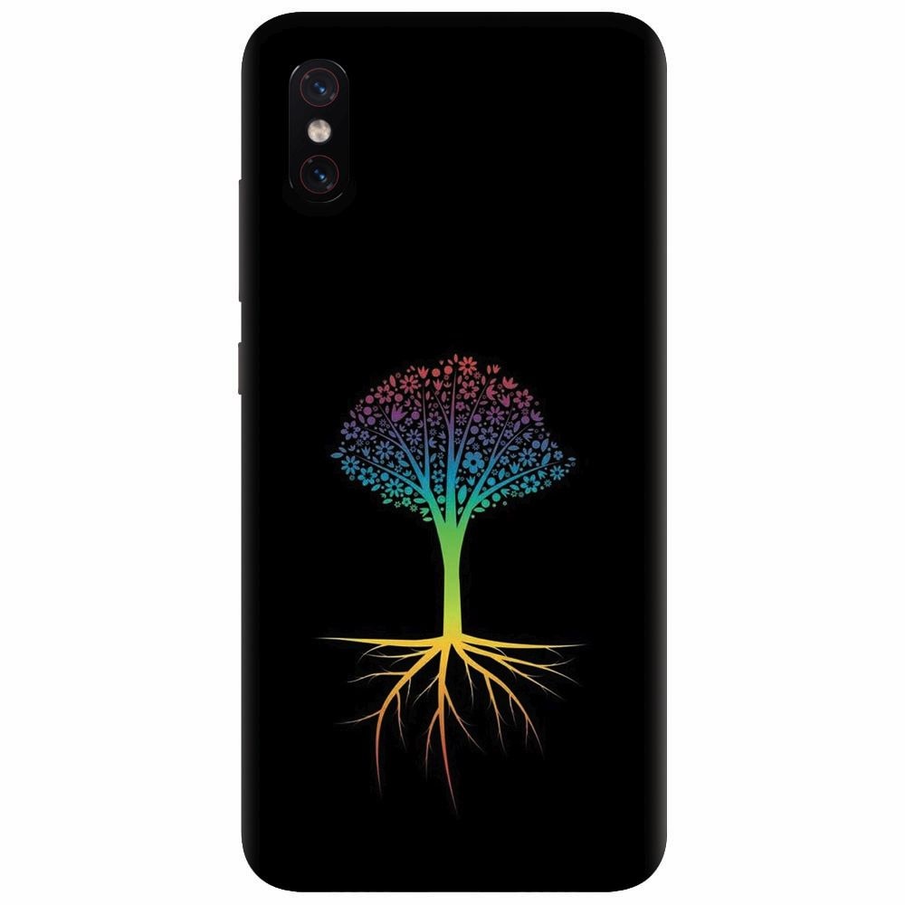 Husa silicon pentru Xiaomi Mi 8 Pro, Tree 001