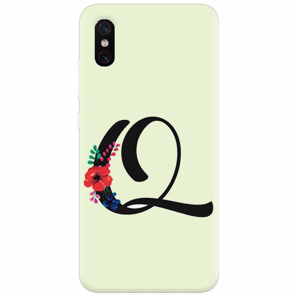 Husa silicon pentru Xiaomi Mi 8 Pro, Litera Q
