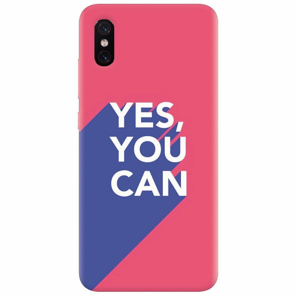 Husa silicon pentru Xiaomi Mi 8 Pro, Yes You Can