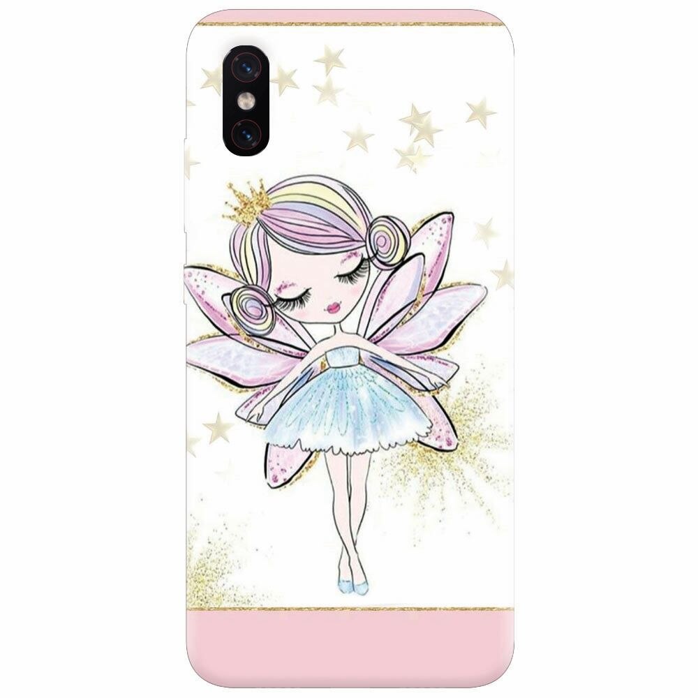 Husa silicon pentru Xiaomi Mi 8 Pro, Fairy Girl