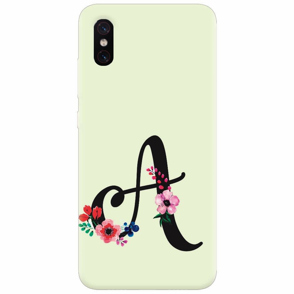 Husa silicon pentru Xiaomi Mi 8 Pro, Litera A