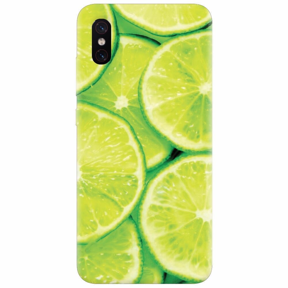 Husa silicon pentru Xiaomi Mi 8 Pro, Lime